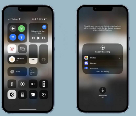 鹿寨苹果15维修分享iPhone15录制屏幕时如何录制音频 