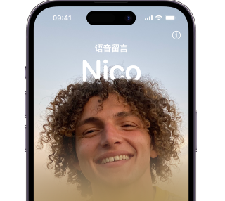 鹿寨苹果15服务站分享iPhone15实时语音留言开启方法 