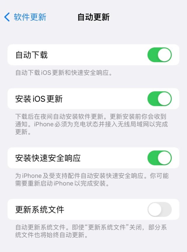 鹿寨苹果手机维修分享苹果快速安全响应更新有必要安装吗 